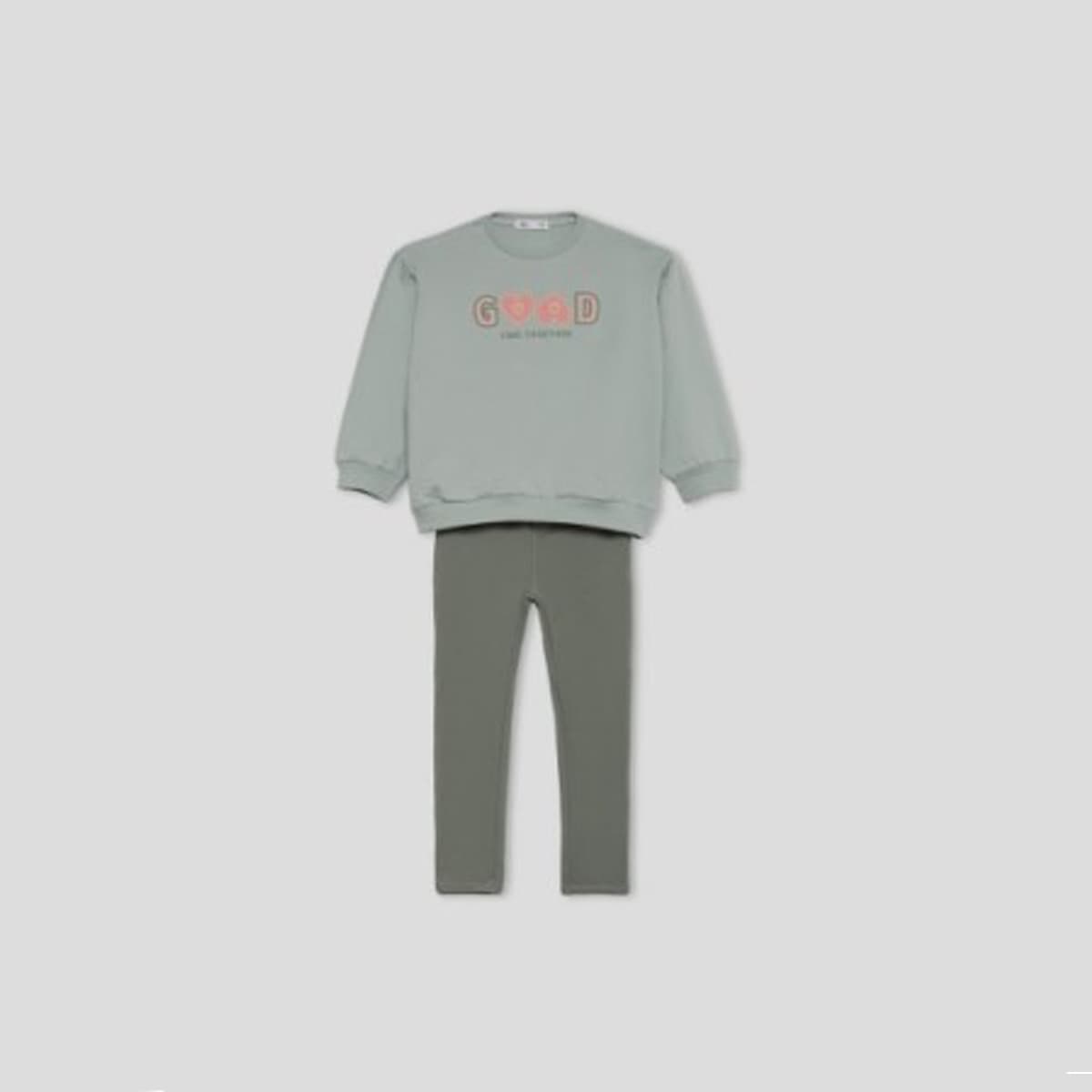 Conjunto infantil niña verde Street Monkey 356014 (8 a 12 años)