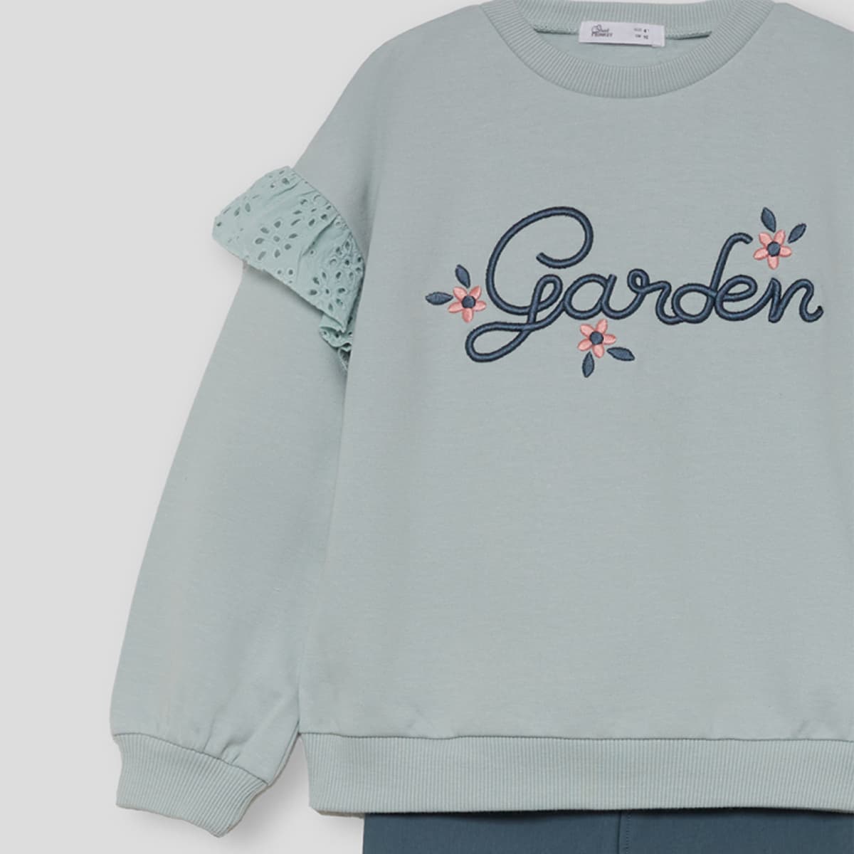 Ensemble enfant fille avec sweat-shirt imprimé et leggings 353054 Street Monkey (3 à 6 ans) 