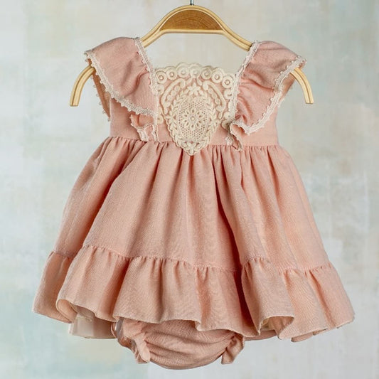 Jesusito bebé salmón para ceremonia o bautizo – Lilus 37101