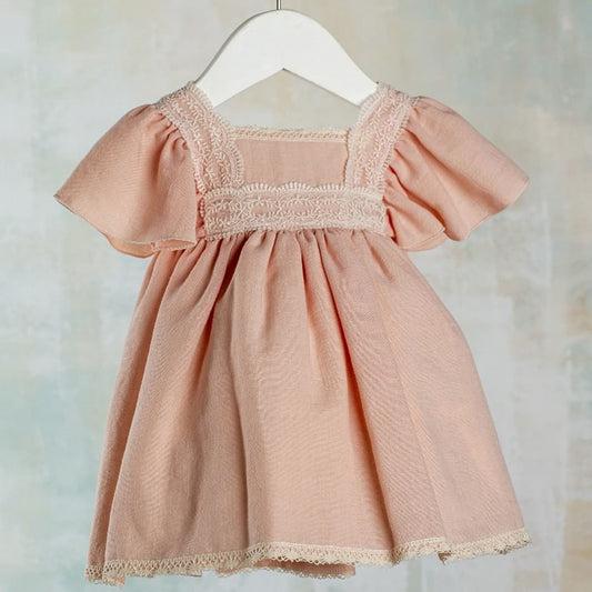 Jesusito bebé salmón para ceremonia o bautizo – Lilus 37160