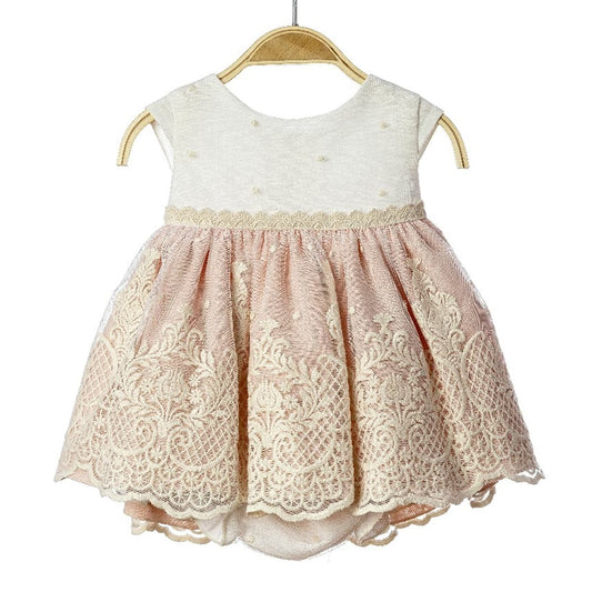 Jesusito bebé ceremonia crudo/salmón LILUS 3 a 36 meses – Modelo 39102