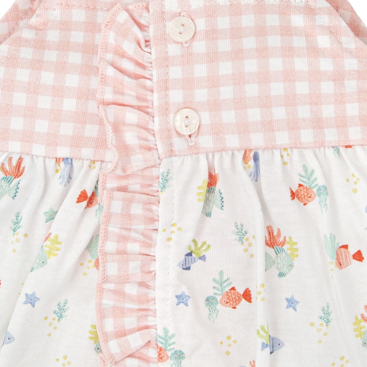 Conjunto para bebé Babidu verano ternura 621041225 rosa