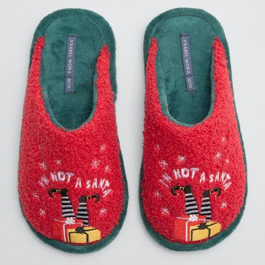 Zapatillas infantiles de casa de Navidad 44050 – Ysabel Mora