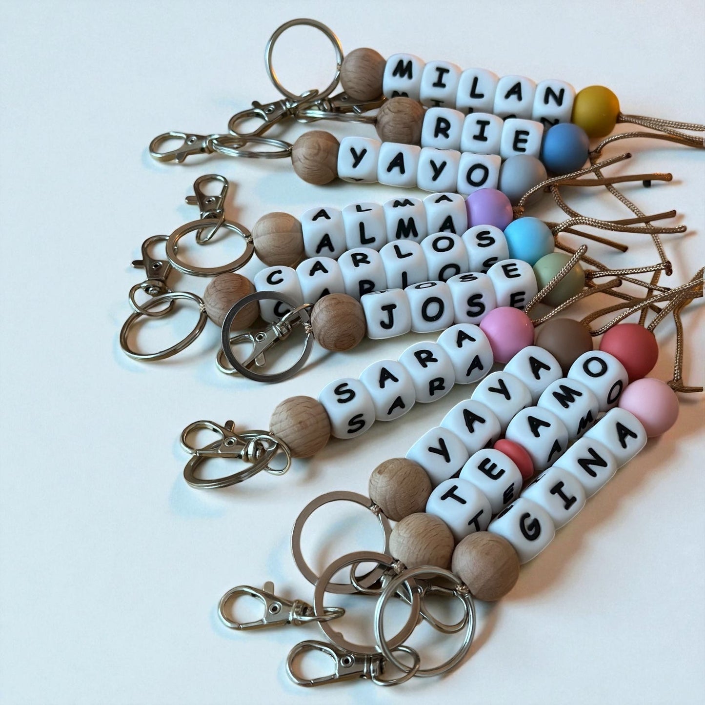 Llavero Khaki  personalizado Nenina & Co