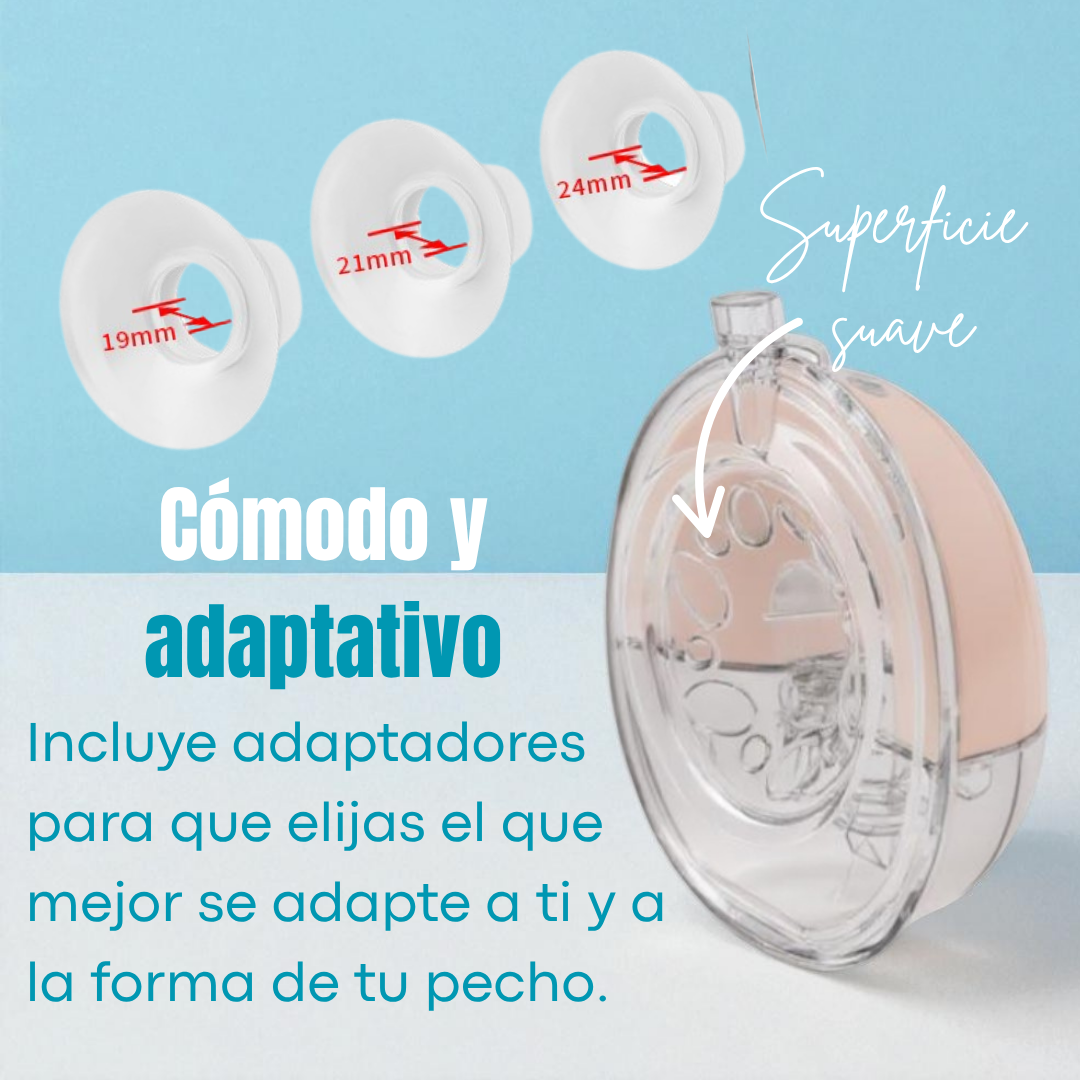 Extractor Sacaleches portátil con batería DISCREET| Popetes Kids