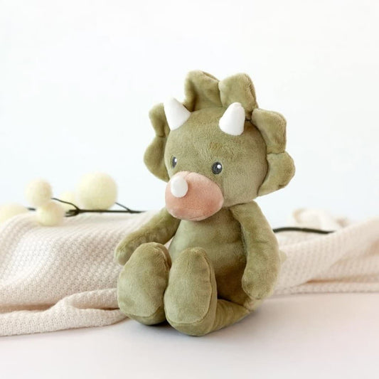 Peluche dinosaurio suave y blandito KIOKIDS 5344– Un amigo divertido para acompañar al bebé