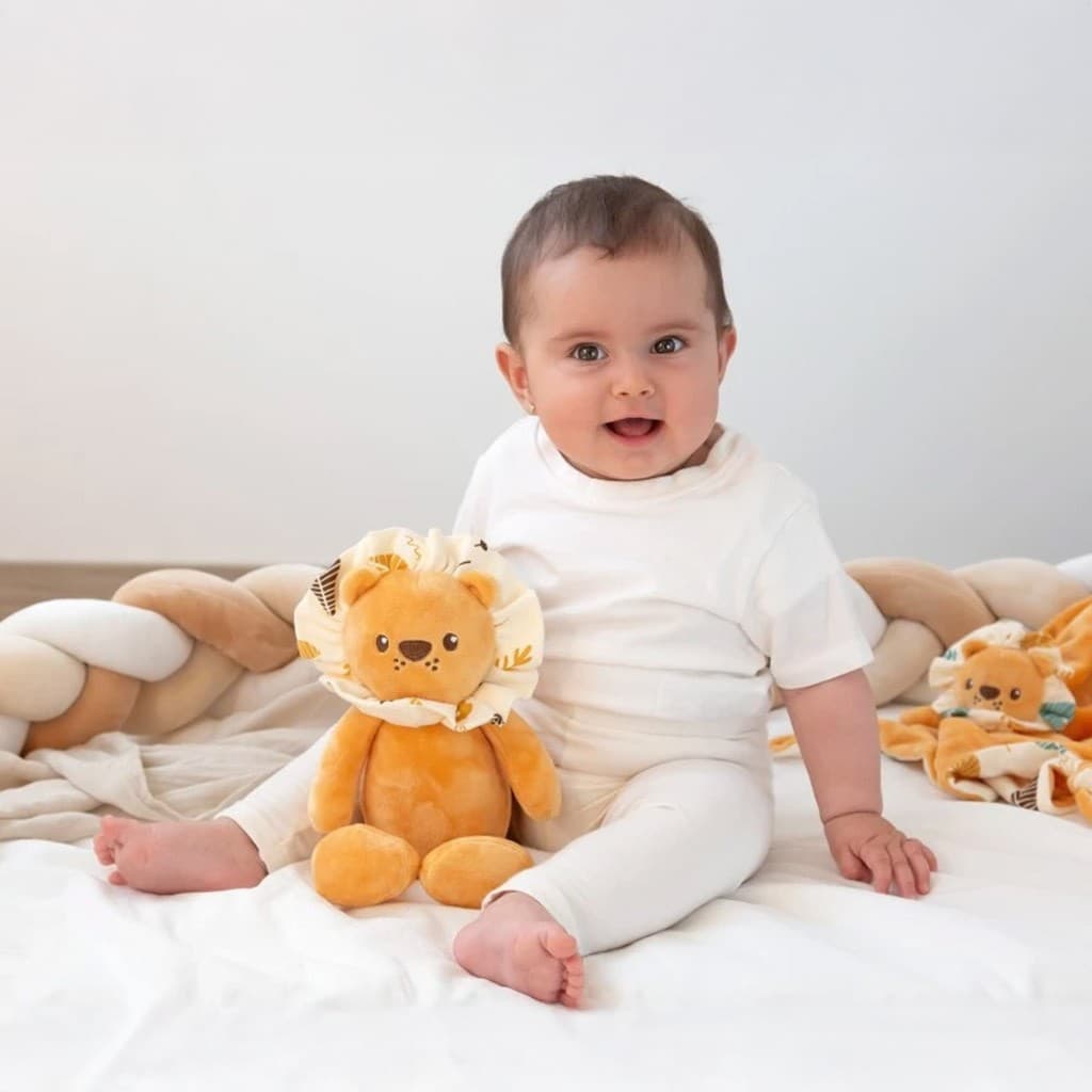 Peluche leoncito suave y blandito KIOKIDS 5349 – Un compañero tierno que invita a jugar y abrazar