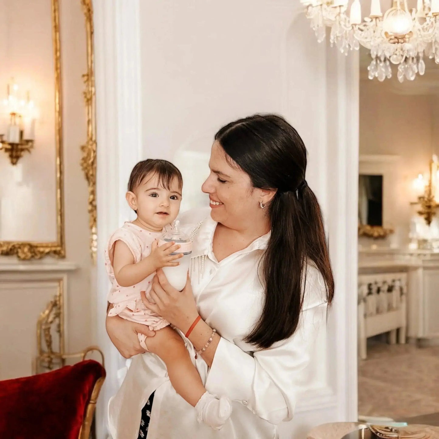 Biberon mami de silicona como el pecho  Nenina & Co