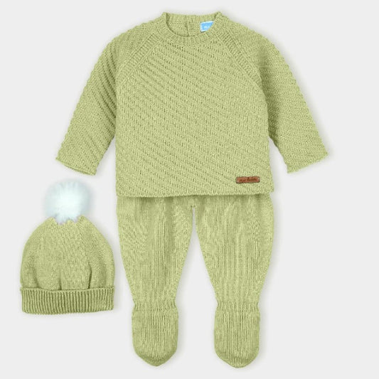 Conjunto bebé primera puesta 2 piezas y gorro – Mac Ilusión 9000