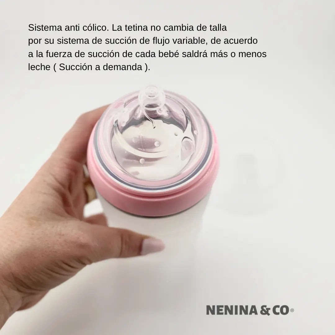 Pack 2 Biberones Calidad y Bienestar Nenina & Co