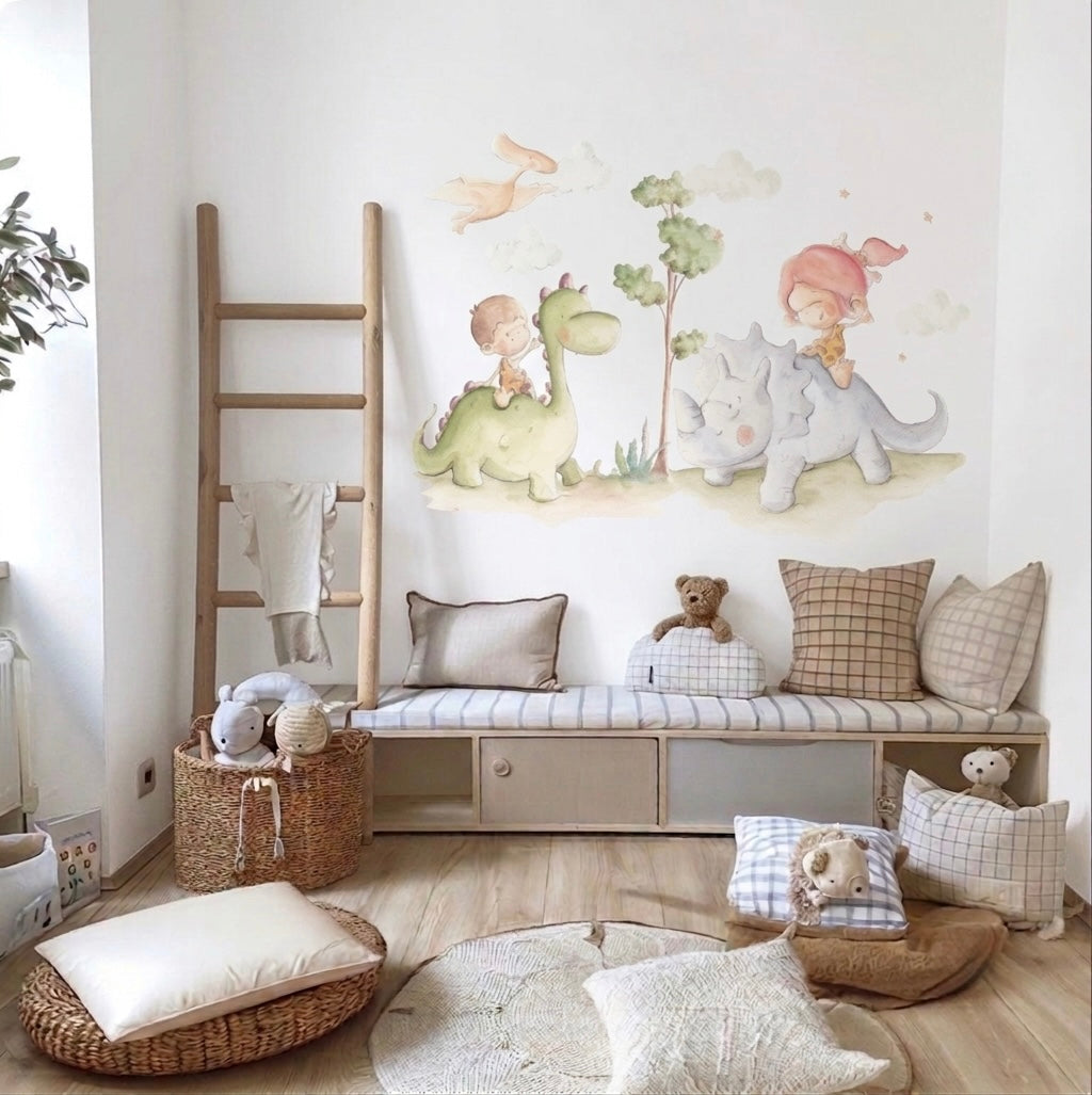 VINILO INFANTIL Dinosaurios JURASSIC