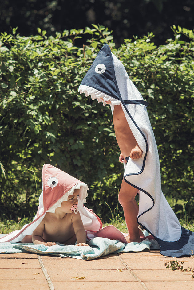 Toalla cola de Tiburón - Gris piedra