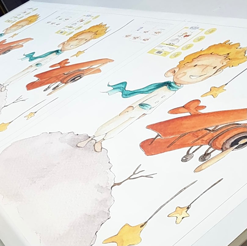 Vinilo Decorativo Infantil Little Prince - Sueños de Cigueña