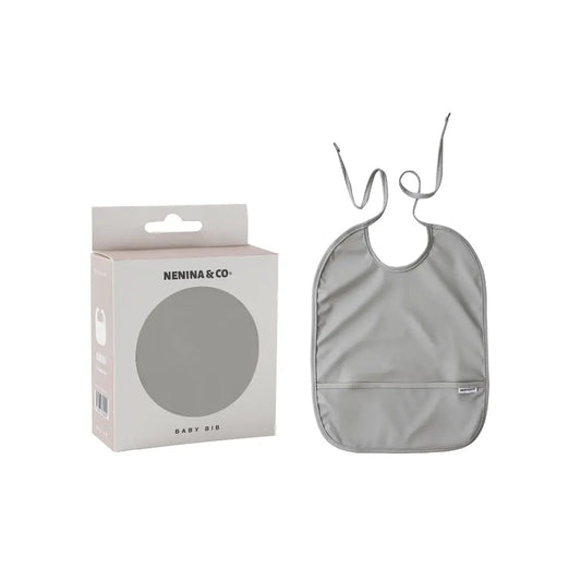 Babero London Gray  Nenina & Co