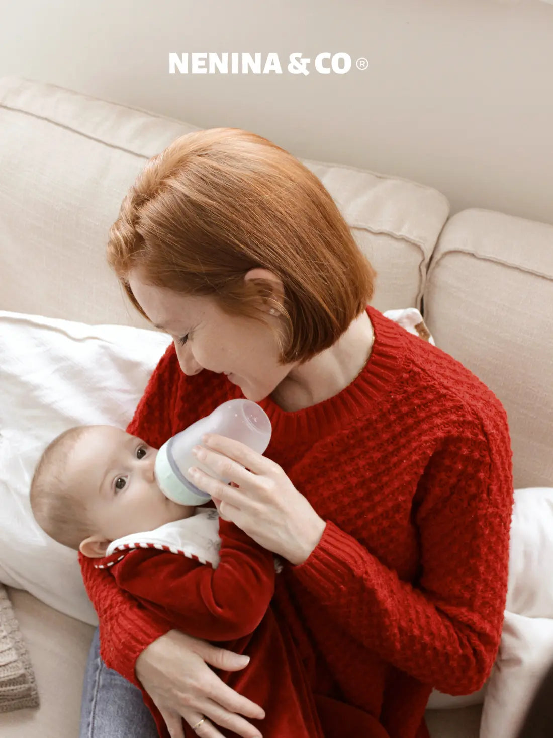 Biberon Anticólico Maternal Nenina & Co Silicona organica