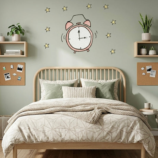 Vinilo Decorativo ¡RELOJ! 90x90
