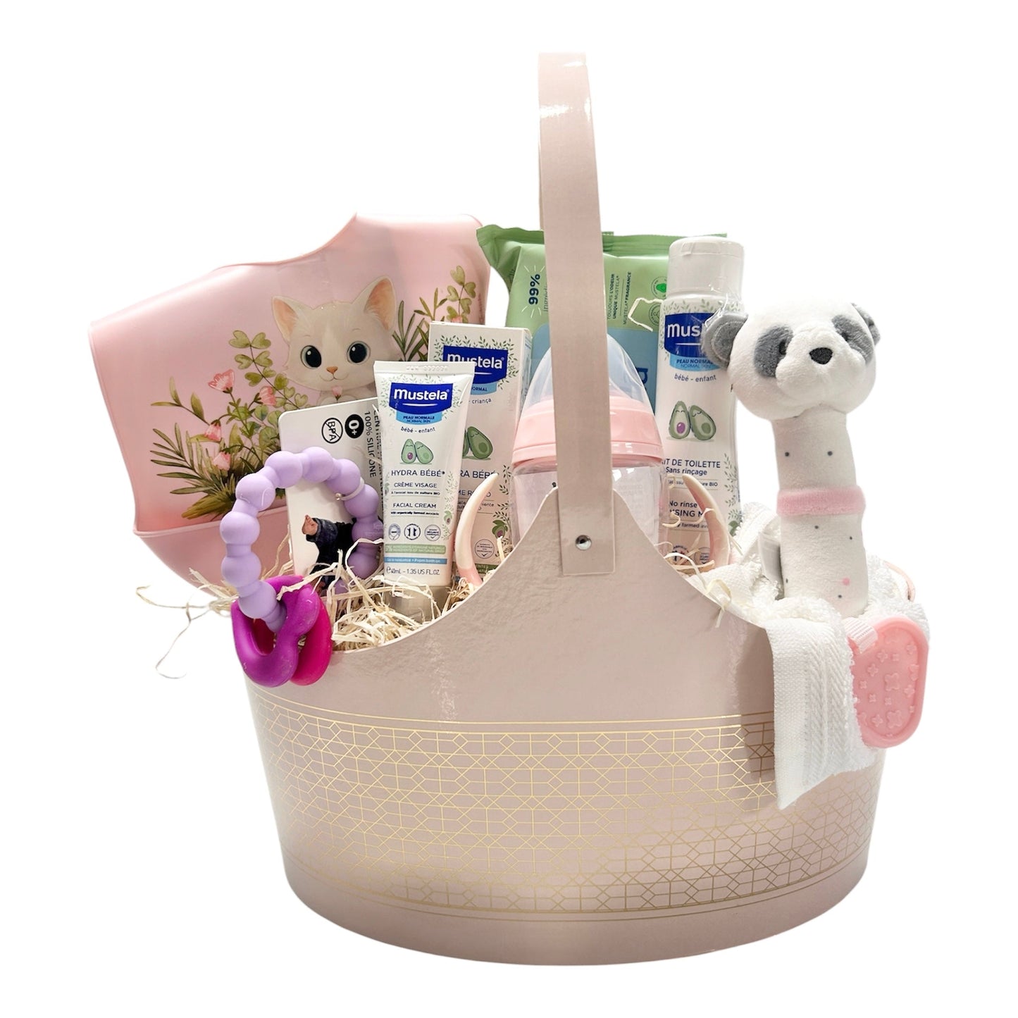 Canastilla Nacimiento Bebé new bombonera | Mustela