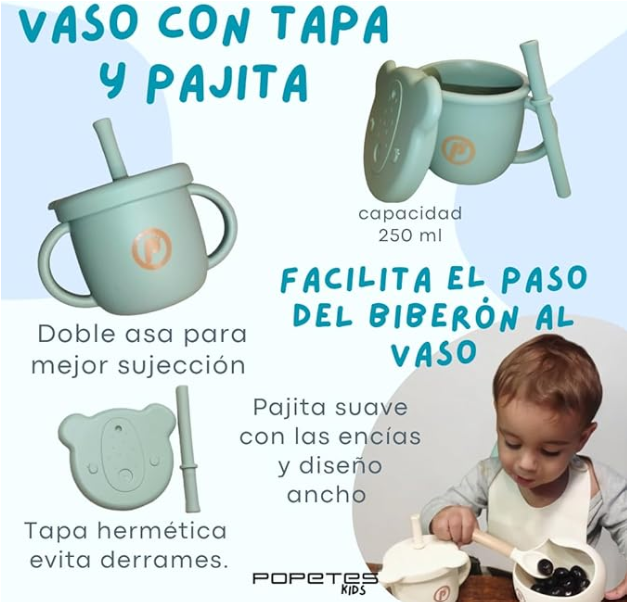 Vajilla de Silicona SMOOTH | Popetes Kids