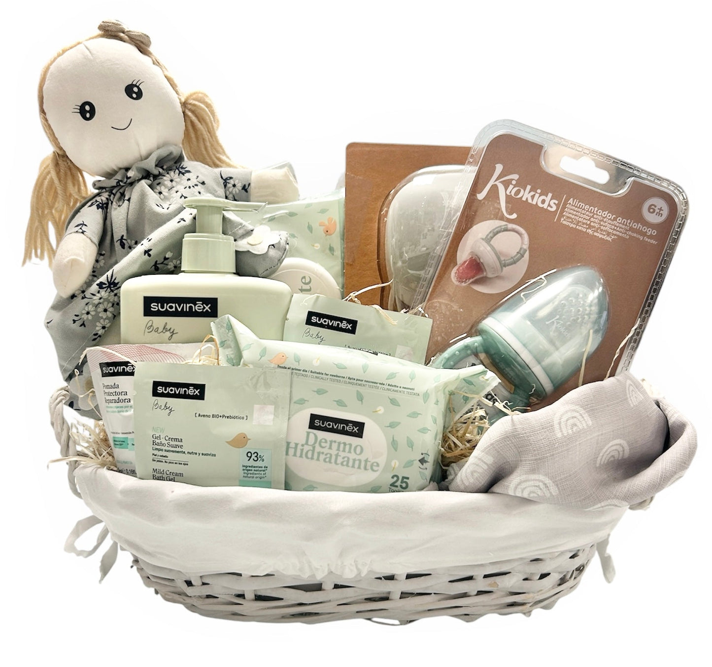 Cesta Regalo Nacimiento Baby Amig@ | Suavinex & Kiokids