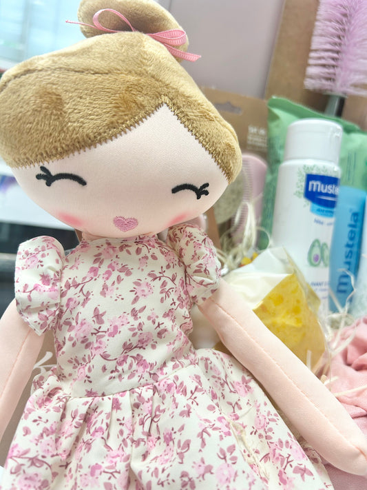 Cesta Nacimiento Hola Princesa | Canastilla Bebé Niña con Mustela y Personalizada