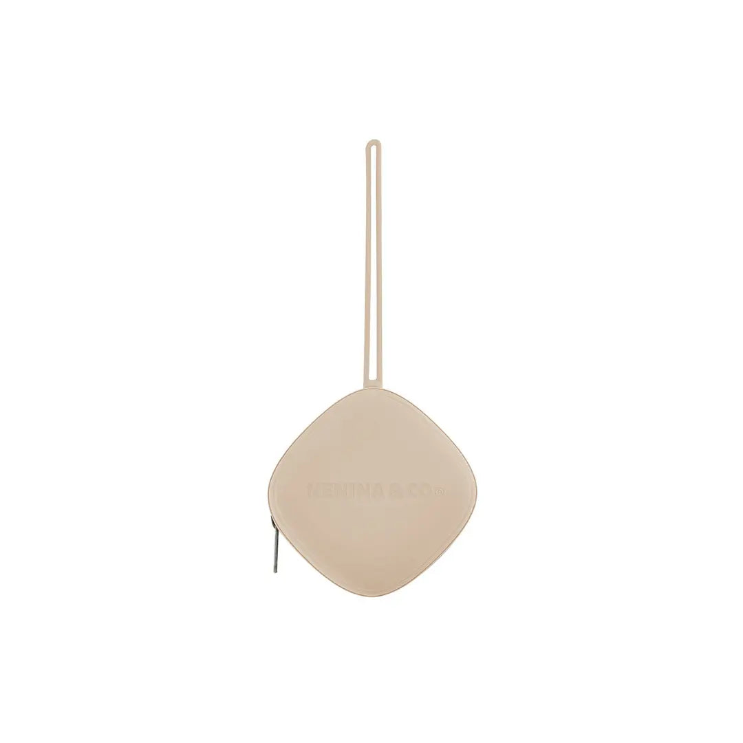 Chupete DIAMOND + Guardachupete DIAMOND Dusty beige Nenina & Co