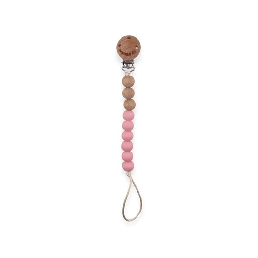 Chupetero Spring Rosa Chicle Vintage Nenina & Co