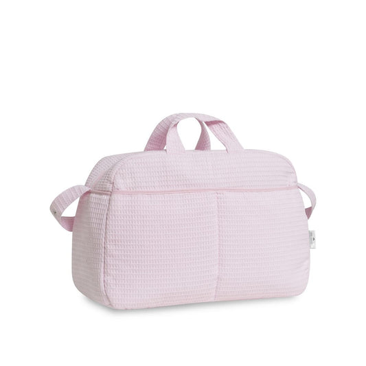 Bolso maternal nido de abeja – Rosa – Don Algodón D90110