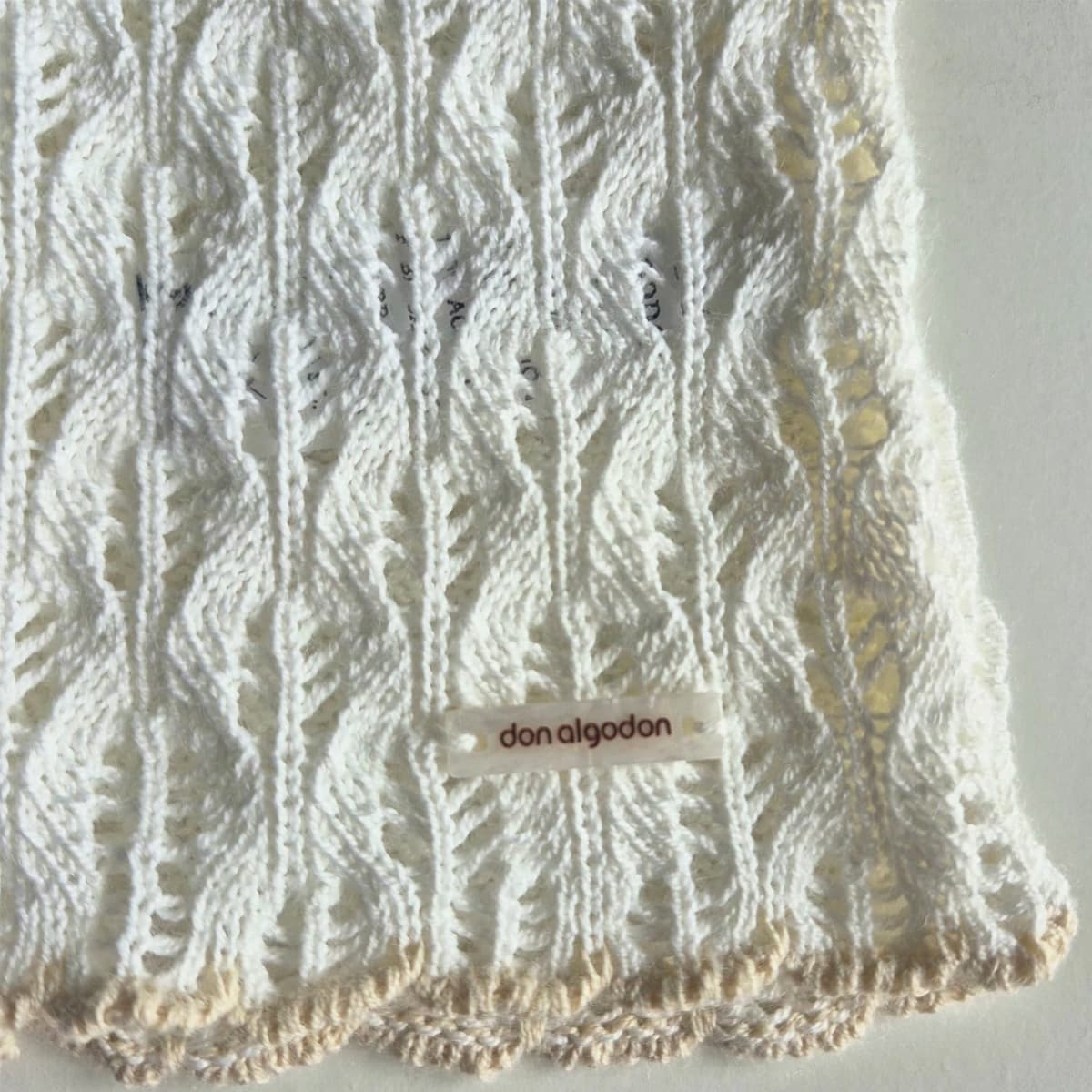 Premier ensemble de bébé en perle 8005 Pelottas Celeste