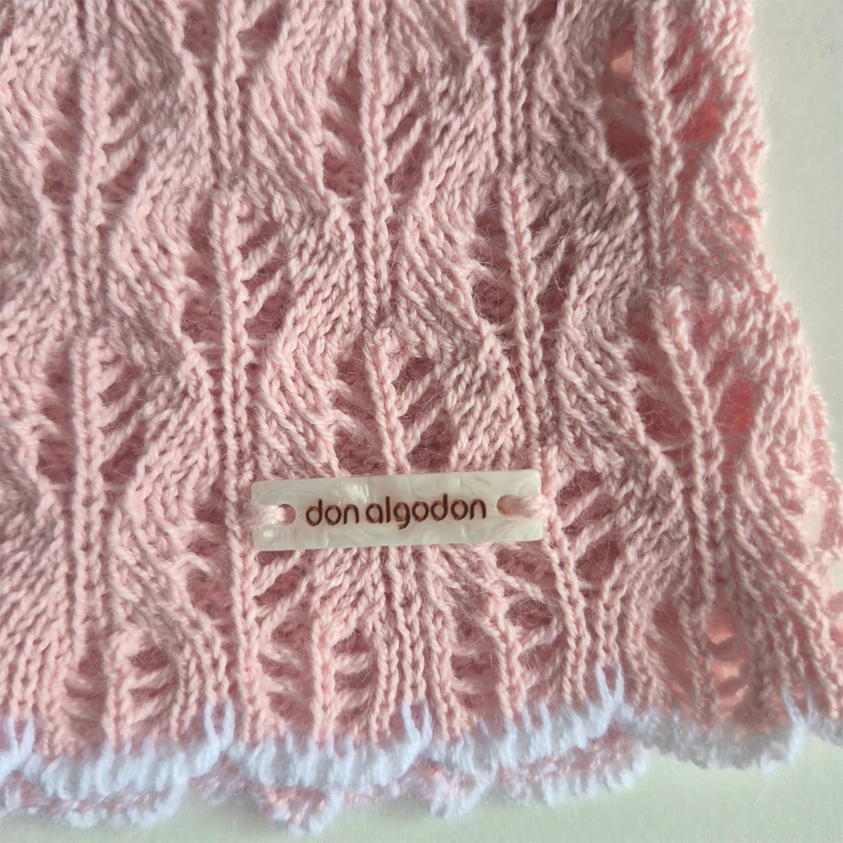 Premier ensemble de bébé en perle 8005 Pelottas Celeste