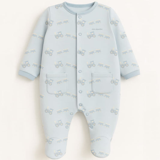 Pijama de algodón para bebé trenecito Don Algodón DA25W003