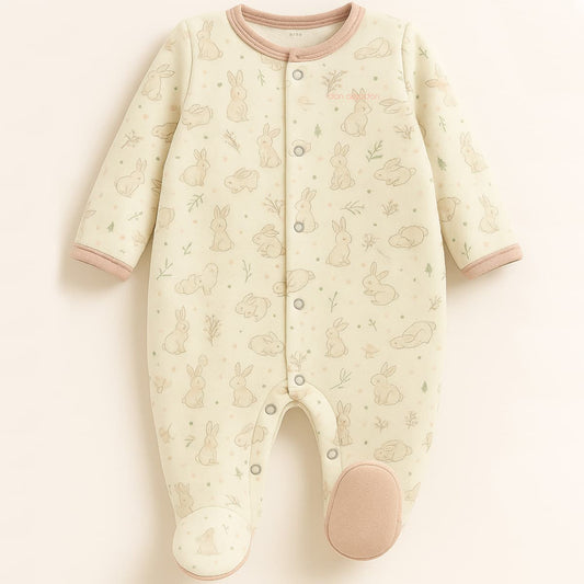 Pijama tundosado para bebé conejitos DON ALGODON DA25W016 (0 a 24 meses)