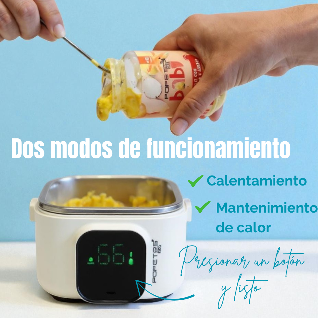 Calentador portátil de alimentos LUNCH BOX | Popetes Kids