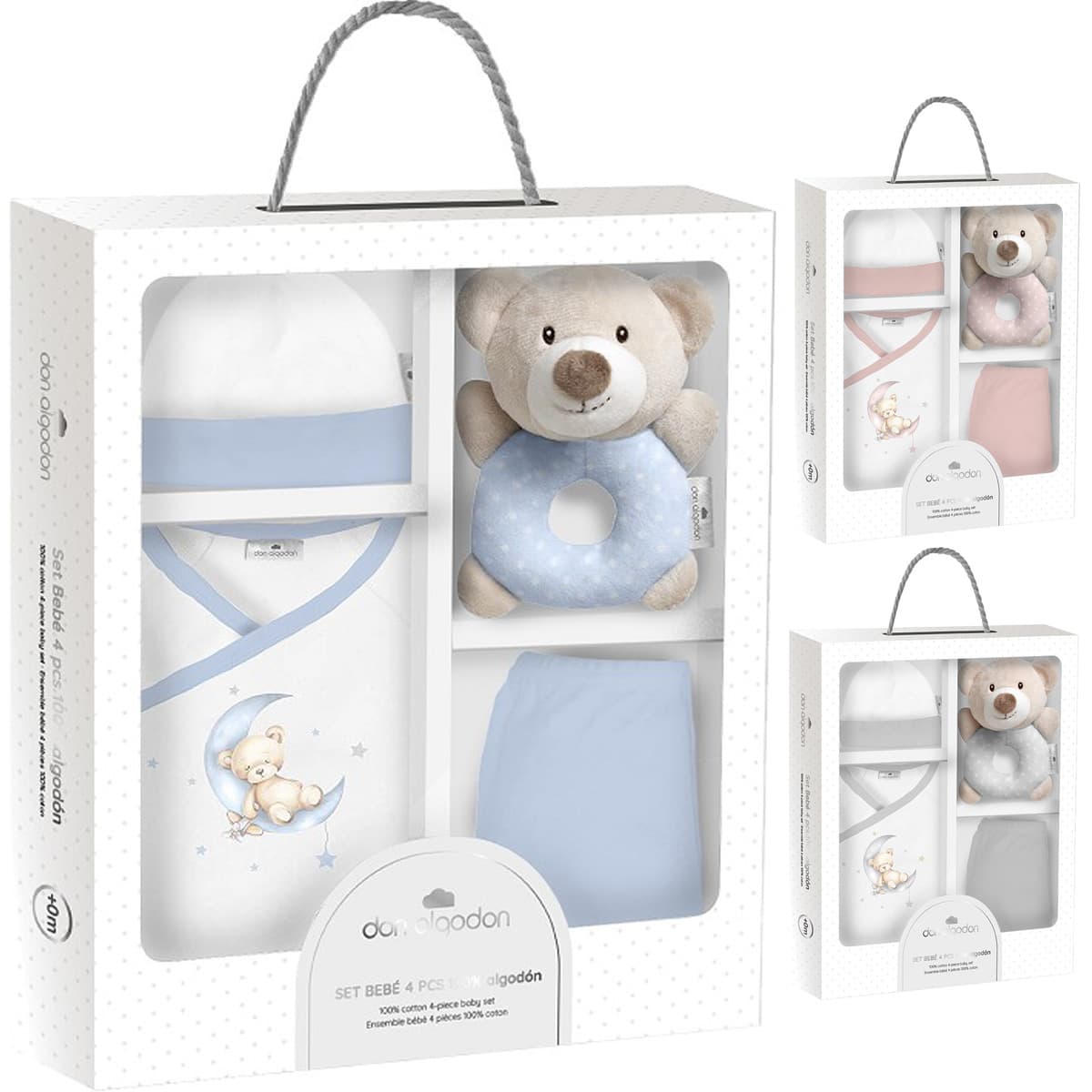 Conjunto de oferta para bebé com 5 peças – 100% algodão, Prawn Star 10734