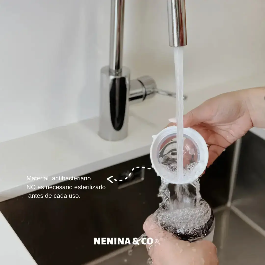 Biberon como el pecho de mamá Anticólico Maternal Nenina & Co Silicona organica