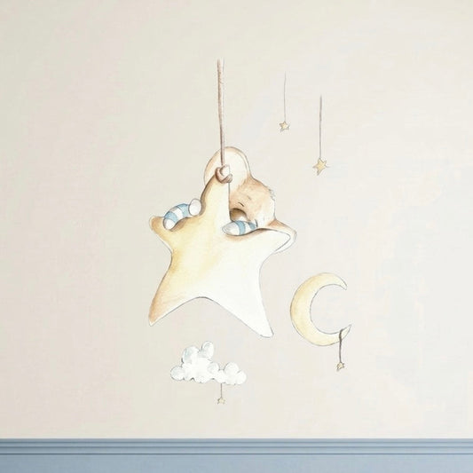 VINILO INFANTIL I SOÑANDO ENTRE ESTRELLAS