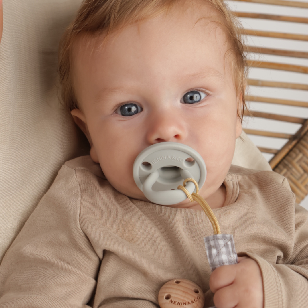 Nuevo Pack 2 Chupetes DIAMOND FS Tetina Fisiológica | Silicona Orgánica Nenina & Co
