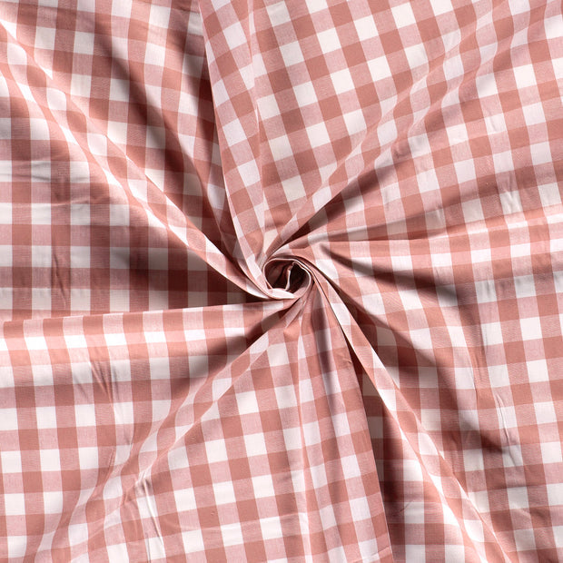 Trenza Protectora  Cuadro Grande ROSA Cuna y Cama 200cm en Algodón | Sueños de Cigüeña