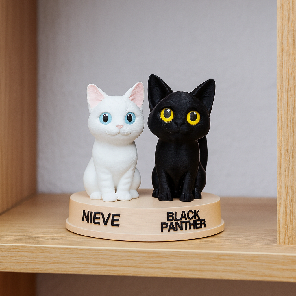Muñecos mascota 3D Personalizados | Figura de tu mascota