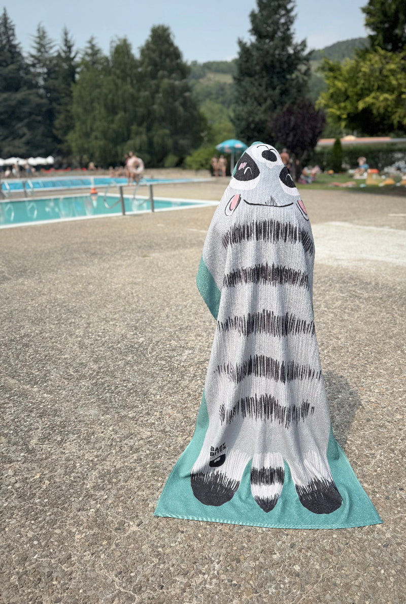 Animal Towel Mapache