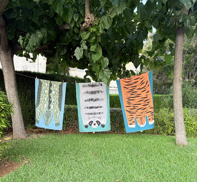 Animal Towel Mapache