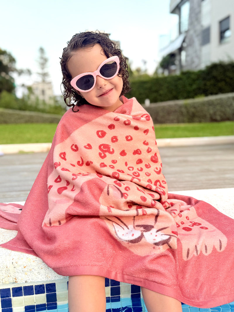 Animal Towel Leopardo