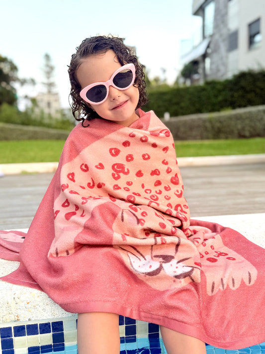 Animal Towel Leopardo