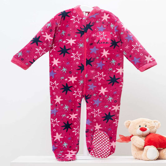 Pijama manta infantil de coralina Kinanit KN2063 estrellas