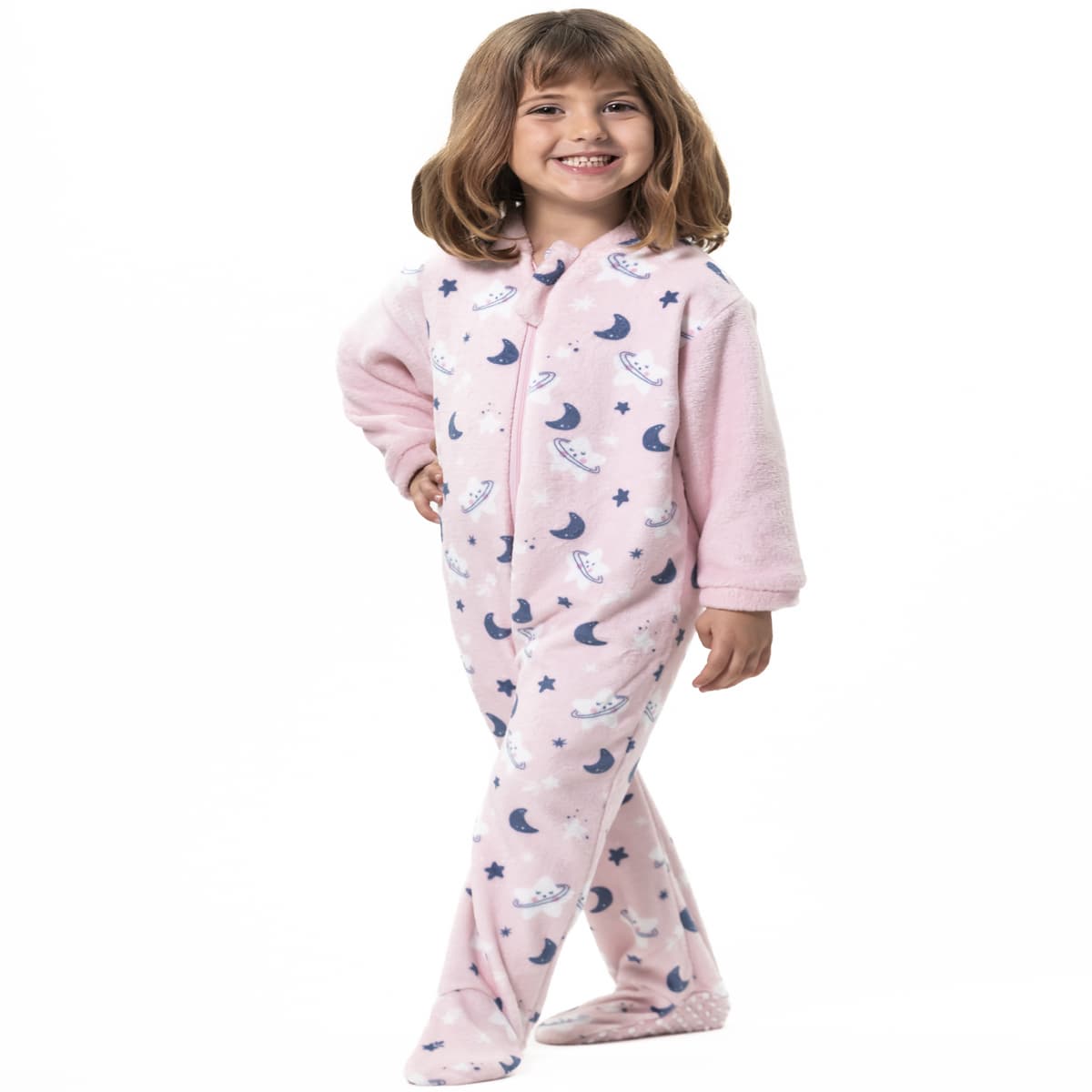 Pijama manta dormilón para bebé KINANIT KN2065 estampado estrellas lunas