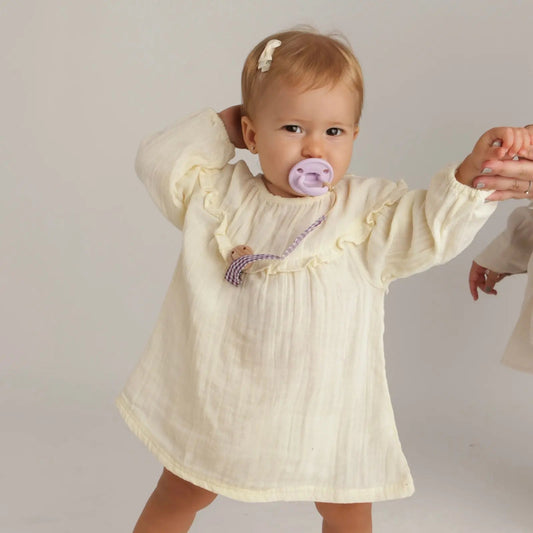 Pack 2 chupetes + Pack 2 chupeteros Lila DIAMOND By Nenina & Co