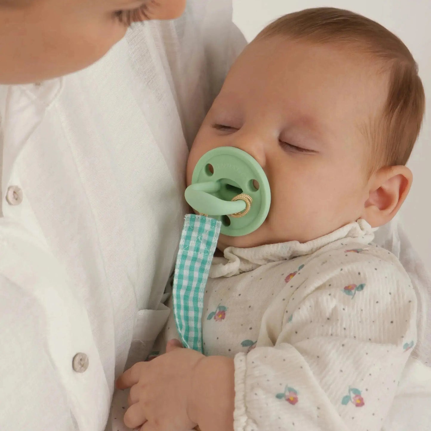 Kit 1 Chupete + 2 Chupeteros + 1 Guardachupete DIAMOND Nenina & Co Mint