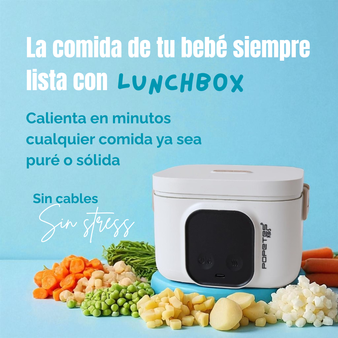 Calentador portátil de alimentos LUNCH BOX | Popetes Kids