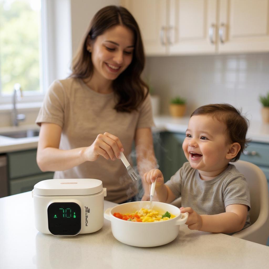 Calentador portátil de alimentos LUNCH BOX | Popetes Kids