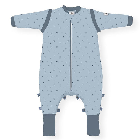 Mono de Dormir Azul para Bebé con Mangas Extraíbles – Interbaby (1 a 3 años) MON01