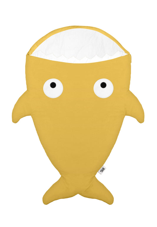 Saco Tiburón para recién nacido - amarillo